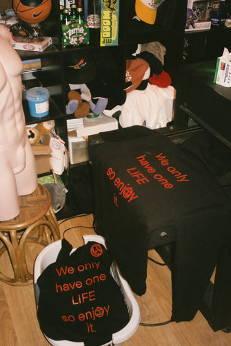 ENJOY HOODIE (RED)