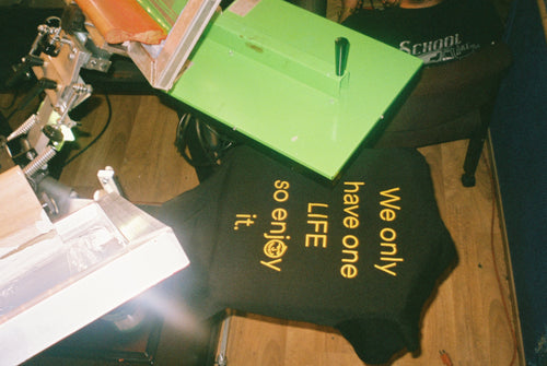 ENJOY TEE (YELLOW)